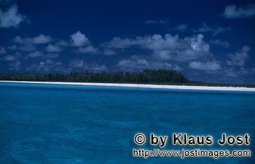 Midway/Hawaiian Islands/USA        Lagune mit Südseestrand        1200 Meilen nordwestlich von Hono