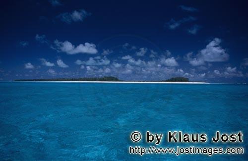 Midway/Hawaiian Islands/USA        Südsee Insel mit weißem Strand und türkisfarbenem Wasser 