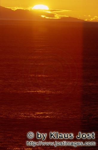 Walker Bay/Western Cape/Südafrika        Sonnenuntergangsstimmung an der Walker Bay        Die W