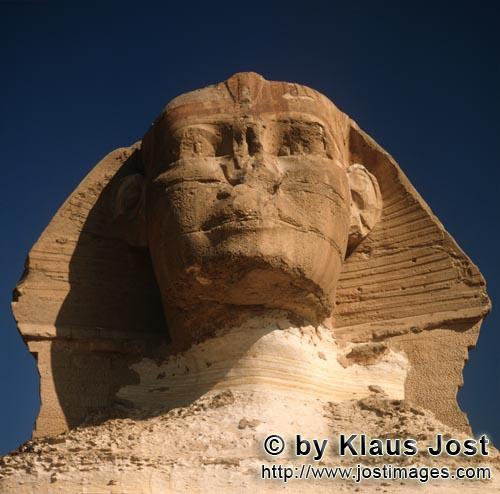 Great Sphinx of Giza/Sphinx von Gizeh        Sphinx von Gizeh - raetselhaft und unergruendlich    