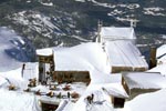 Winterliche Karwendelbahn Bergstation