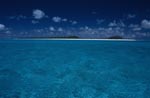 Eine Insel im endlosen Blau der Südsee