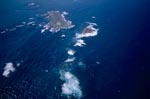 Luftbildaufnahme Dyer Island, Shark Alley und Geyser Rock