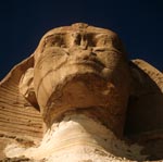 Sphinx von Gizeh - Kopfporträt
