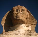 Sphinx von Gizeh - raetselhaft und unergruendlich