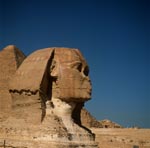 Geheiminsvoller Sphinx von Gizeh 